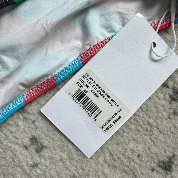 NWOT STAUD Devin High rise Bikini Bottoms - Picture 4 of 6